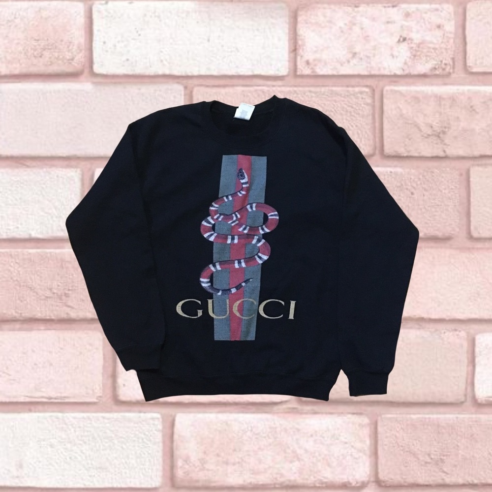 Fake Gucci Snake Sweatshirt